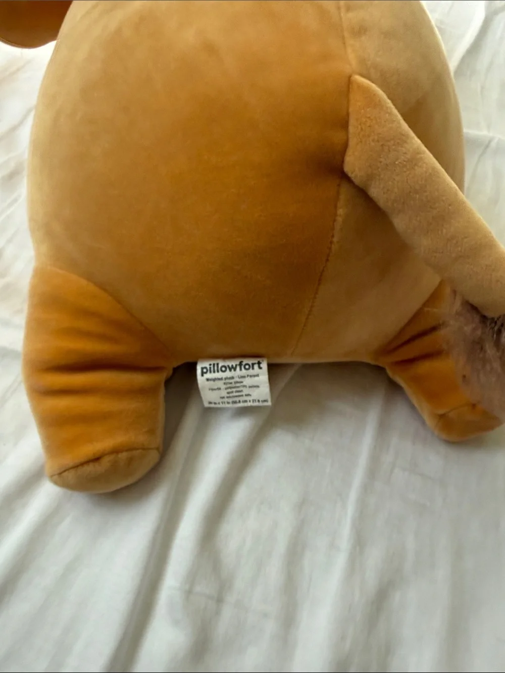 Pillowfort Plush Lion Doorstop — Tan and Brown